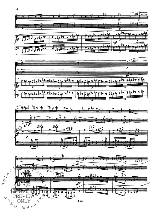 Trio 鋼琴三重奏 朔特版 | 小雅音樂 Hsiaoya Music