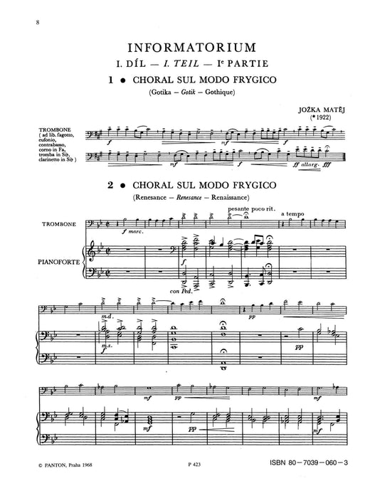 Informatorium 38 little compositions 把位 低音大提琴加鋼琴 朔特版 | 小雅音樂 Hsiaoya Music