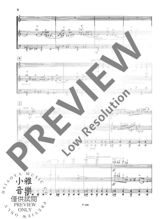 Concerto notturno 弦樂三重奏 協奏曲 朔特版 | 小雅音樂 Hsiaoya Music