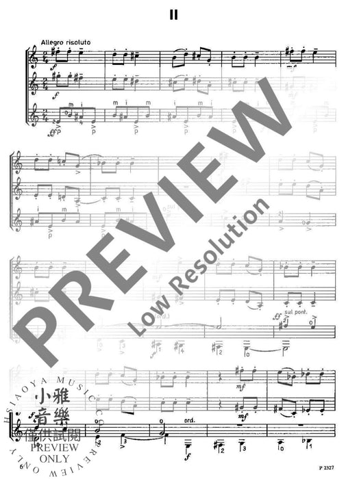 Four Pieces 混和二重奏 小品 朔特版 | 小雅音樂 Hsiaoya Music