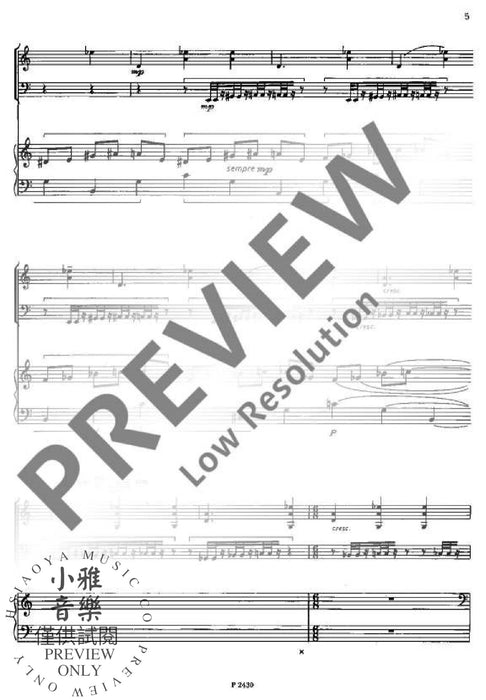 Trio 鋼琴三重奏 朔特版 | 小雅音樂 Hsiaoya Music