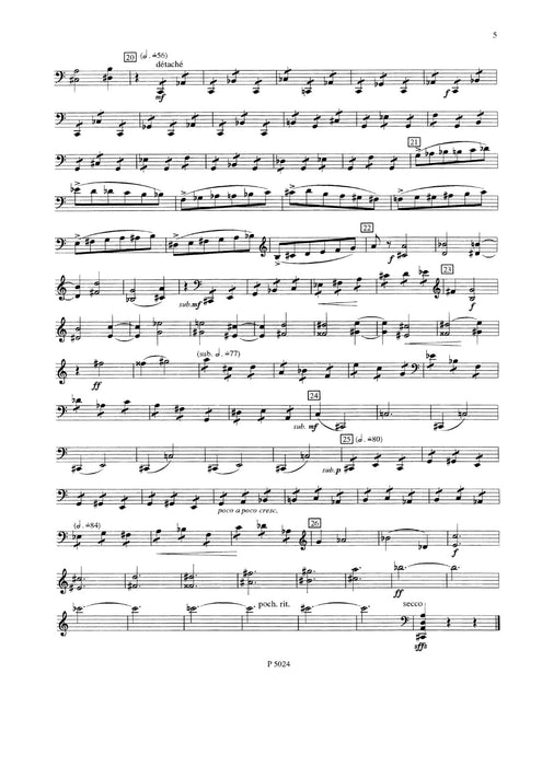 Rondo Drammatico op. 86 卡拉畢斯 迴旋曲 大提琴獨奏 朔特版 | 小雅音樂 Hsiaoya Music