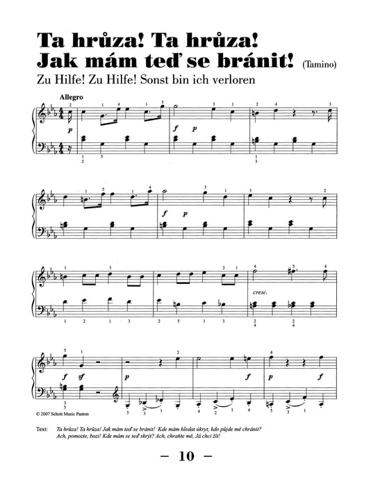 The Magic Flute (Kouzelna fletna) K 620 A German musical comedy in two acts 莫札特 魔笛 鋼琴獨奏 朔特版 | 小雅音樂 Hsiaoya Music