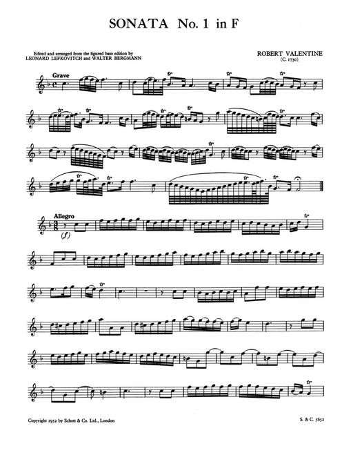 Sonata No. 1 in F major 奏鳴曲 大調 雙簧管加鋼琴 朔特版 | 小雅音樂 Hsiaoya Music