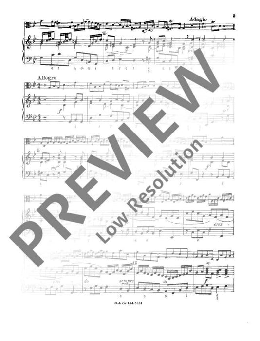 Sonata G Minor 韓德爾 奏鳴曲小調 中提琴加鋼琴 朔特版 | 小雅音樂 Hsiaoya Music