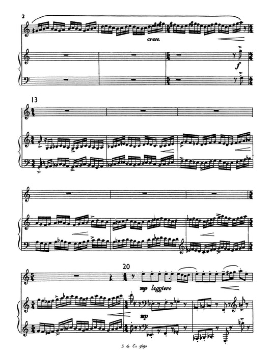 Concertino arranged for clarinet in B flat and piano 賽伯 小協奏曲改編 鋼琴 豎笛 1把以上加鋼琴 朔特版 | 小雅音樂 Hsiaoya Music
