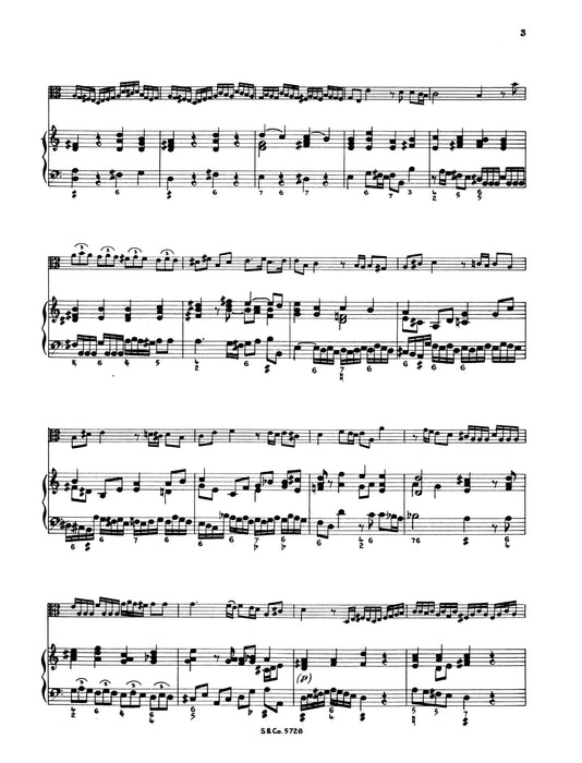 Sonata in A Minor 泰勒曼 奏鳴曲 小調 中提琴加鋼琴 朔特版 | 小雅音樂 Hsiaoya Music
