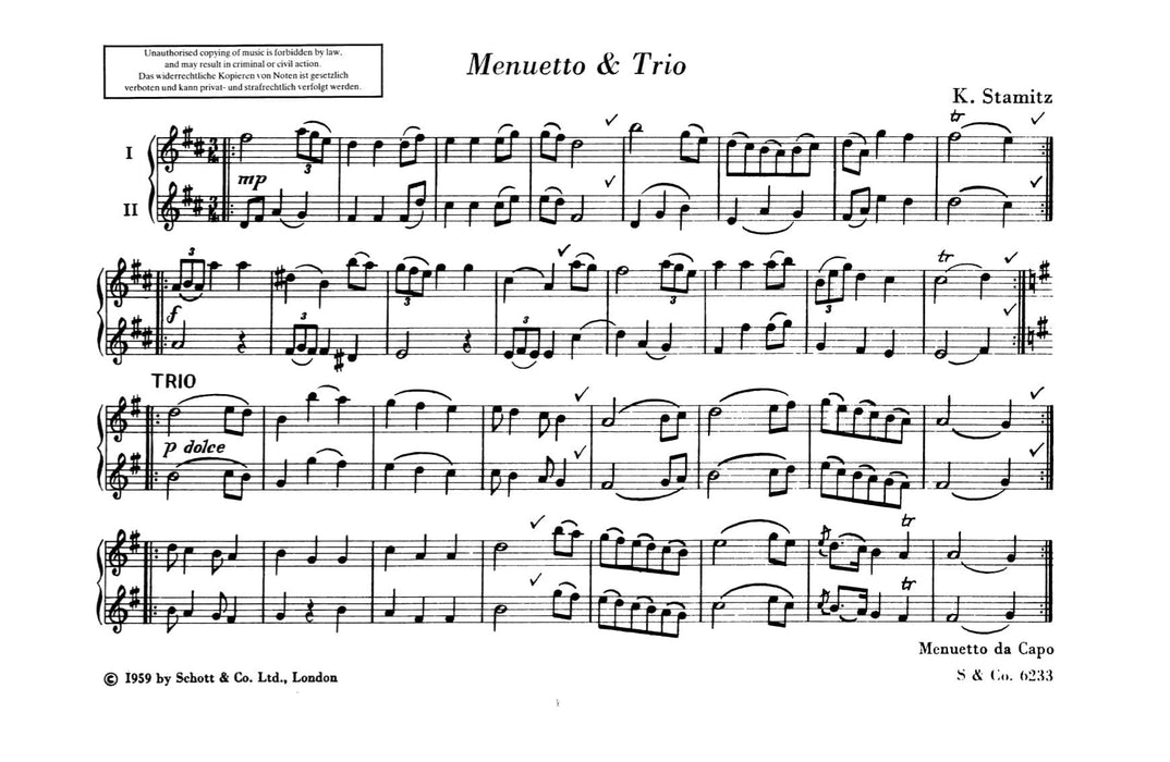 Album of Duets Vol. 3 二重奏 豎笛 2把 朔特版 | 小雅音樂 Hsiaoya Music