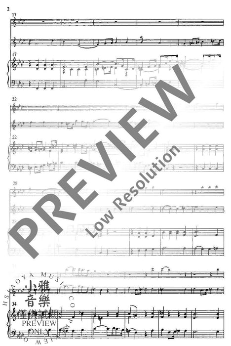 Trio Movement 史丹利 鋼琴三重奏 樂章 朔特版 | 小雅音樂 Hsiaoya Music