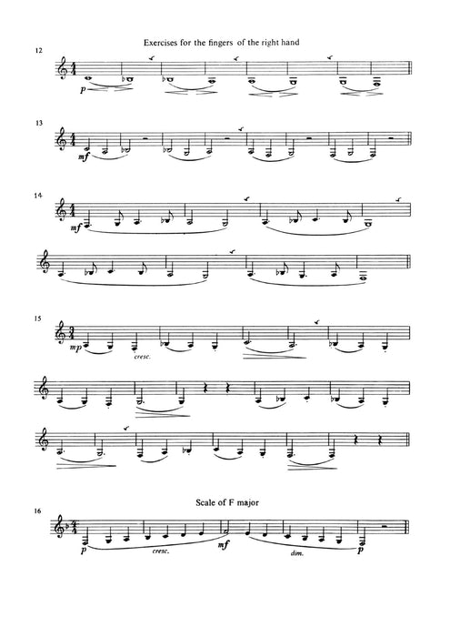 First Tunes and Studies 歌調 豎笛教材 朔特版 | 小雅音樂 Hsiaoya Music