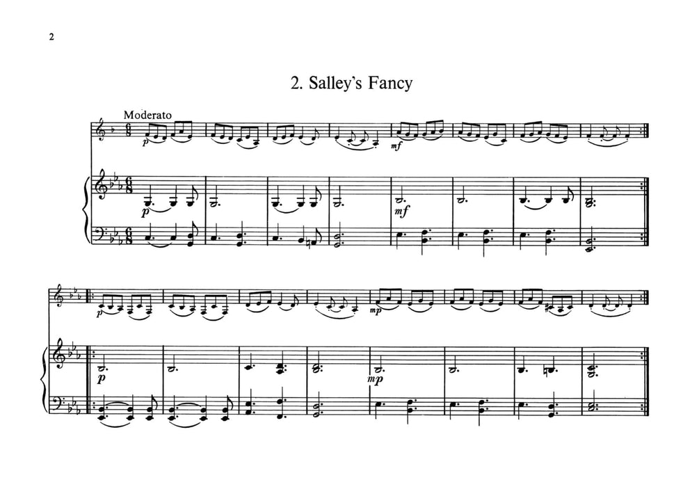 Twelve English Country Dances of the 18th Century 鄉村舞曲 豎笛 1把以上加鋼琴 朔特版 | 小雅音樂 Hsiaoya Music