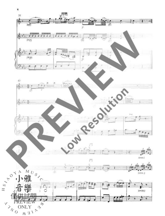 Trio E Flat major op. 20/5 范豪 鋼琴三重奏大調 朔特版 | 小雅音樂 Hsiaoya Music