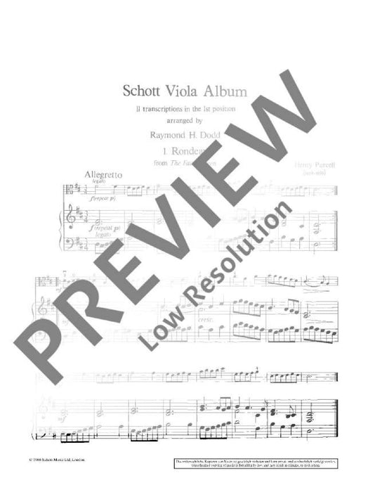 Viola Album 11 transcriptions in the 1st postition 中提琴 中提琴加鋼琴 朔特版 | 小雅音樂 Hsiaoya Music