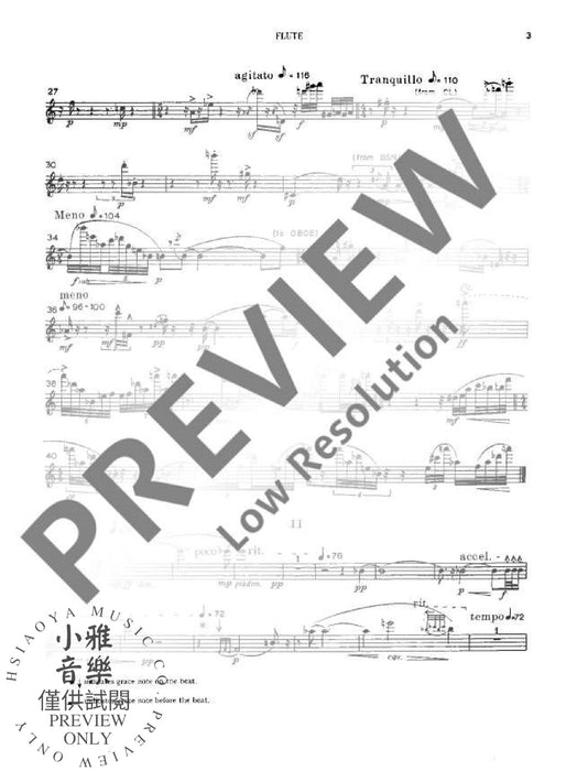 Woodwind Quintet 舒勒 木管五重奏 木管樂器 朔特版 | 小雅音樂 Hsiaoya Music