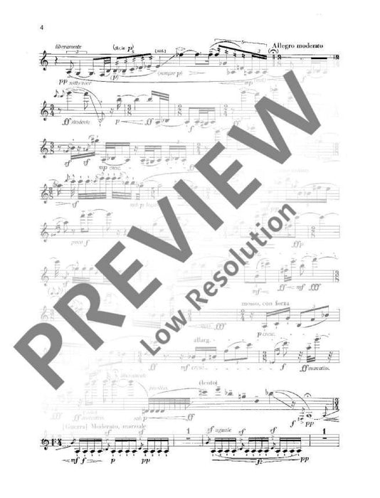 Paraphrase on the Dramatic Madrigal Il Clorinda by Cl. Monteverdi op. 28 Combattimento di Tancredi e Clorinda 哥爾．亞力山大 模擬曲 牧歌 唐克雷第 豎笛獨奏 朔特版 | 小雅音樂 Hsiaoya Music