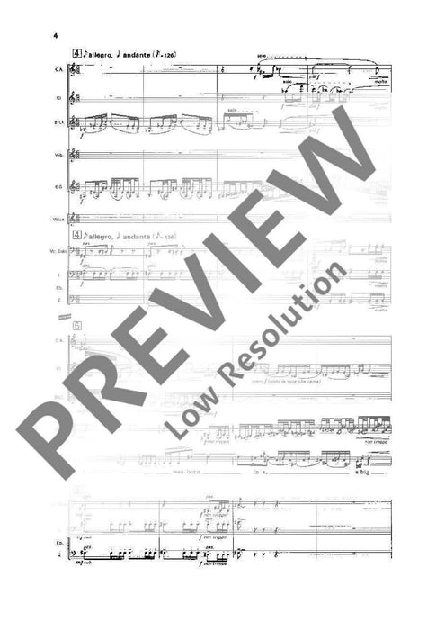 Songs for Dov 提佩特 杜夫之歌 總譜 朔特版 | 小雅音樂 Hsiaoya Music