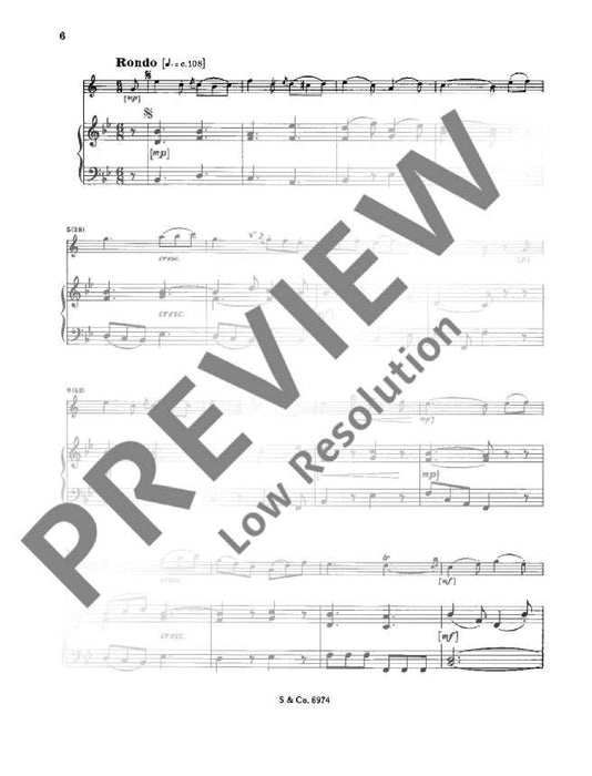 Sonata No. 1 from Méthode de Clarinette 勒費佛 奏鳴曲 頌歌 豎笛 1把以上加鋼琴 朔特版 | 小雅音樂 Hsiaoya Music