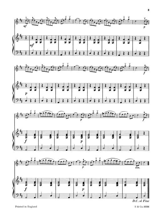 Country Dance 舒伯特 鄉村舞曲 小提琴加鋼琴 朔特版 | 小雅音樂 Hsiaoya Music