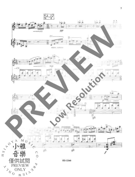 Capriccio 混和二重奏 隨想曲 朔特版 | 小雅音樂 Hsiaoya Music