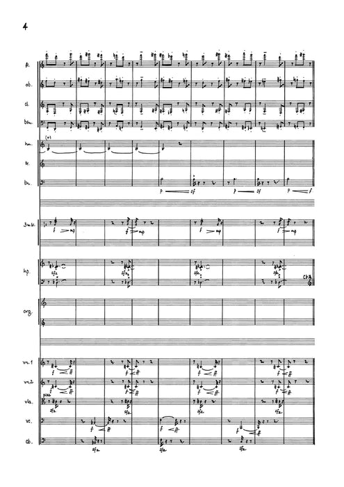 Vaganza for large ensemble 凱斯肯 總譜 朔特版 | 小雅音樂 Hsiaoya Music