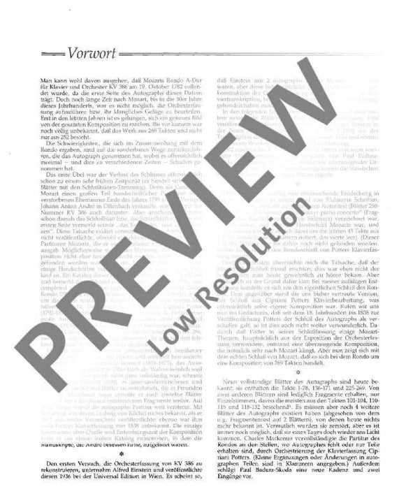 Rondo A major KV 386 莫札特 迴旋曲大調 雙鋼琴 朔特版 | 小雅音樂 Hsiaoya Music