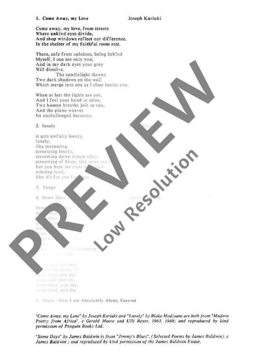 Some Days for mezzo-soprano and orchestra 次女高音管弦樂團 總譜 朔特版 | 小雅音樂 Hsiaoya Music