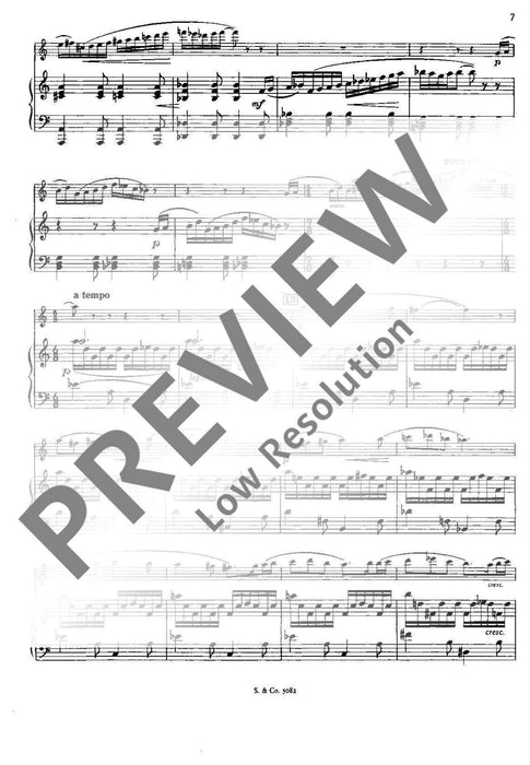 Sonatina op. 13 for treble recorder or flute and piano 小奏鳴曲 長笛鋼琴 長笛加鋼琴 朔特版 | 小雅音樂 Hsiaoya Music