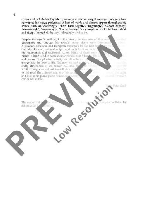 Music for Solo Piano Vol. 4 葛林傑 鋼琴 鋼琴獨奏 朔特版 | 小雅音樂 Hsiaoya Music