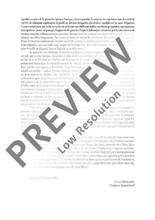 Dodici Sonate op. 2/7-12 Vol. 2 per Flauto traverso e Basso 洛卡泰利 長笛加鋼琴 朔特版 | 小雅音樂 Hsiaoya Music