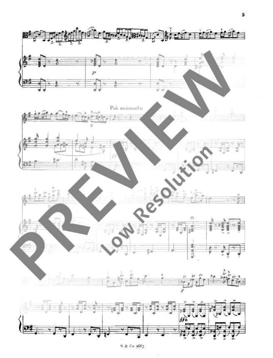 La Campanella op. 7 帕格尼尼 鐘 中提琴加鋼琴 朔特版 | 小雅音樂 Hsiaoya Music