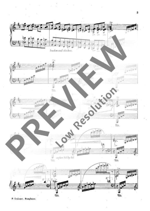 Paraphrase on Tchaikovsky's Flower-Waltz 葛林傑 模擬曲 圓舞曲 鋼琴獨奏 朔特版 | 小雅音樂 Hsiaoya Music