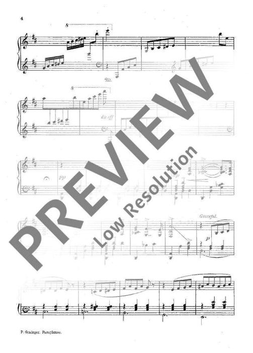 Paraphrase on Tchaikovsky's Flower-Waltz 葛林傑 模擬曲 圓舞曲 鋼琴獨奏 朔特版 | 小雅音樂 Hsiaoya Music