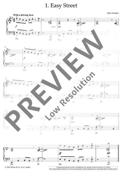 Rock & Soul Styles 18 Pieces 搖滾樂靈魂樂風格 小品 鋼琴獨奏 朔特版 | 小雅音樂 Hsiaoya Music