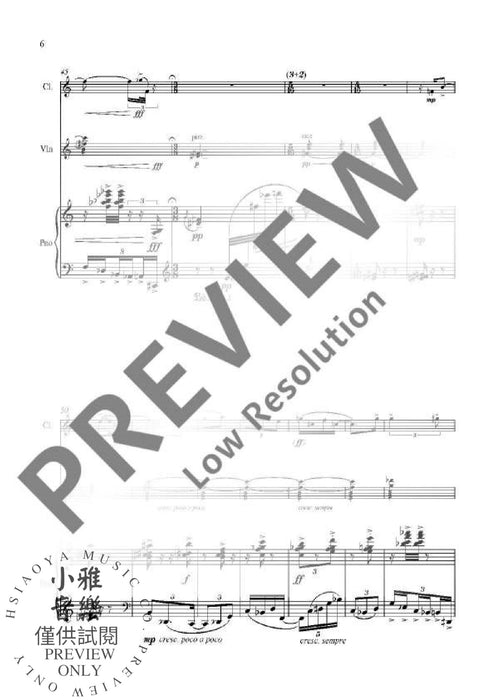 Cautionary Tales 鋼琴三重奏 朔特版 | 小雅音樂 Hsiaoya Music