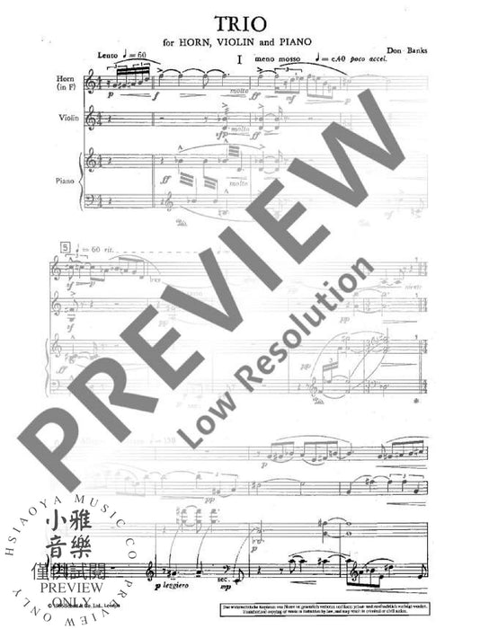 Trio 鋼琴三重奏 朔特版 | 小雅音樂 Hsiaoya Music