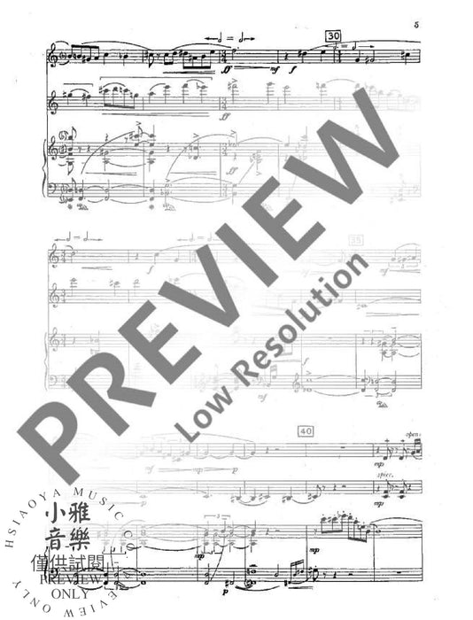 Trio 鋼琴三重奏 朔特版 | 小雅音樂 Hsiaoya Music