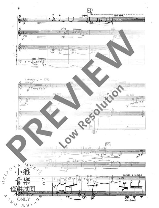 Trio 鋼琴三重奏 朔特版 | 小雅音樂 Hsiaoya Music