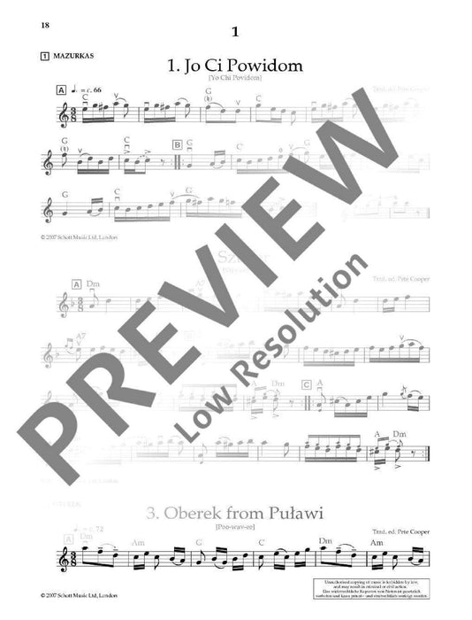 Eastern European Fiddle Tunes 80 Traditional Pieces for Violin 提琴歌調 小品小提琴 小提琴獨奏 朔特版 | 小雅音樂 Hsiaoya Music