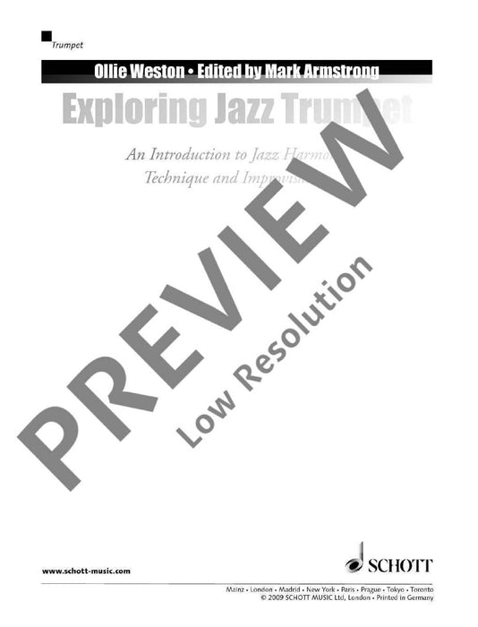 Exploring Jazz Trumpet An Introduction to Jazz Harmony, Technique and Improvisation 爵士音樂小號導奏爵士音樂 即興演奏 小號教材 朔特版 | 小雅音樂 Hsiaoya Music