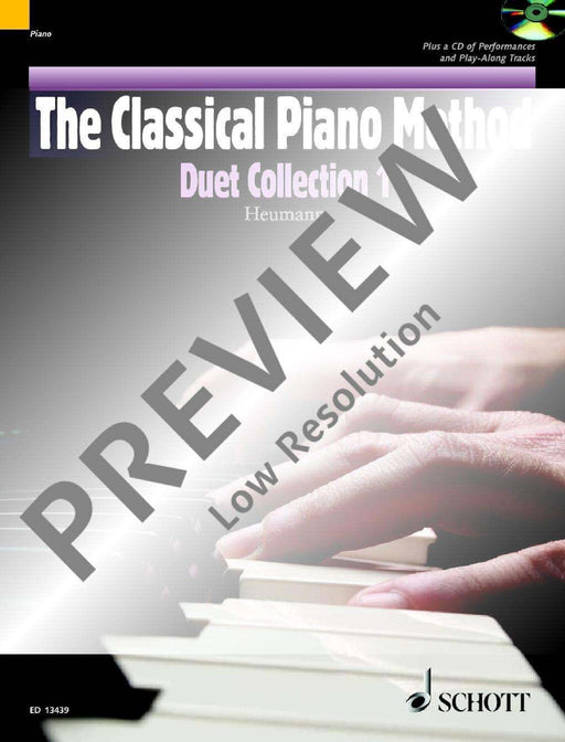 The Classical Piano Method Duet Collection 1 古典鋼琴二重奏 4手聯彈(含以上) 朔特版 | 小雅音樂 Hsiaoya Music
