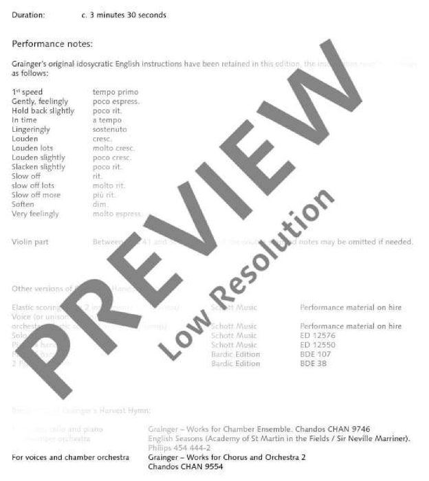 Harvest Hymn for Violin and Piano 葛林傑 讚美歌小提琴鋼琴 小提琴加鋼琴 朔特版 | 小雅音樂 Hsiaoya Music