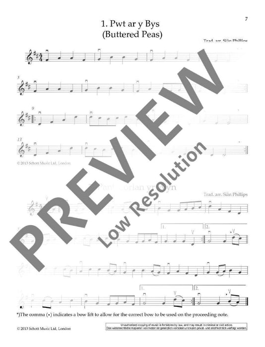 Welsh Fiddle Tunes 97 Traditional Pieces for Violin 提琴歌調 小品小提琴 小提琴獨奏 朔特版 | 小雅音樂 Hsiaoya Music