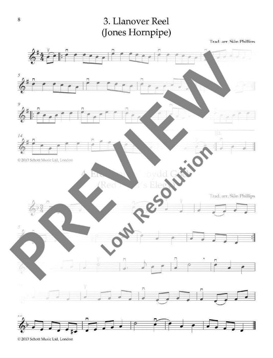 Welsh Fiddle Tunes 97 Traditional Pieces for Violin 提琴歌調 小品小提琴 小提琴獨奏 朔特版 | 小雅音樂 Hsiaoya Music