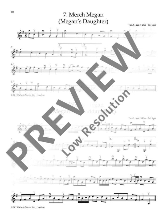 Welsh Fiddle Tunes 97 Traditional Pieces for Violin 提琴歌調 小品小提琴 小提琴獨奏 朔特版 | 小雅音樂 Hsiaoya Music