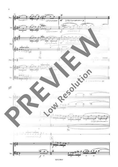 Winter Reels for ensemble 凱斯肯 總譜 朔特版 | 小雅音樂 Hsiaoya Music