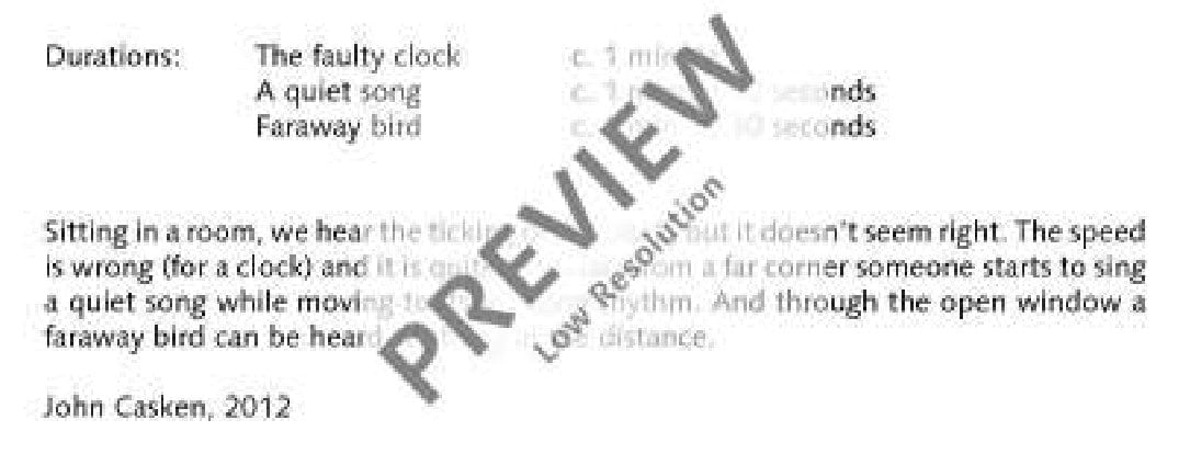 Three Pieces for a Room Three simple piano pieces for children 凱斯肯 小品 鋼琴小品 鋼琴獨奏 朔特版 | 小雅音樂 Hsiaoya Music