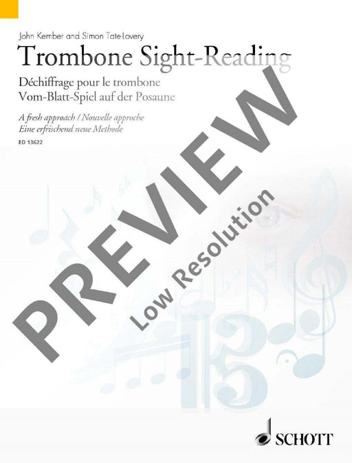 Trombone Sight-Reading A Fresh Approach 長號 長號教材 朔特版 | 小雅音樂 Hsiaoya Music
