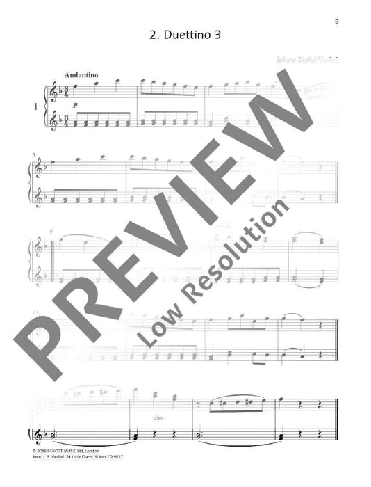 Duets for fun: Piano Easy pieces to play together 二重奏 鋼琴小品 4手聯彈(含以上) 朔特版 | 小雅音樂 Hsiaoya Music