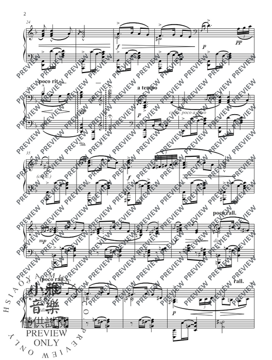 Three Cameos op. 56 for solo piano 柯爾瑞基－泰勒 鋼琴 朔特版 | 小雅音樂 Hsiaoya Music