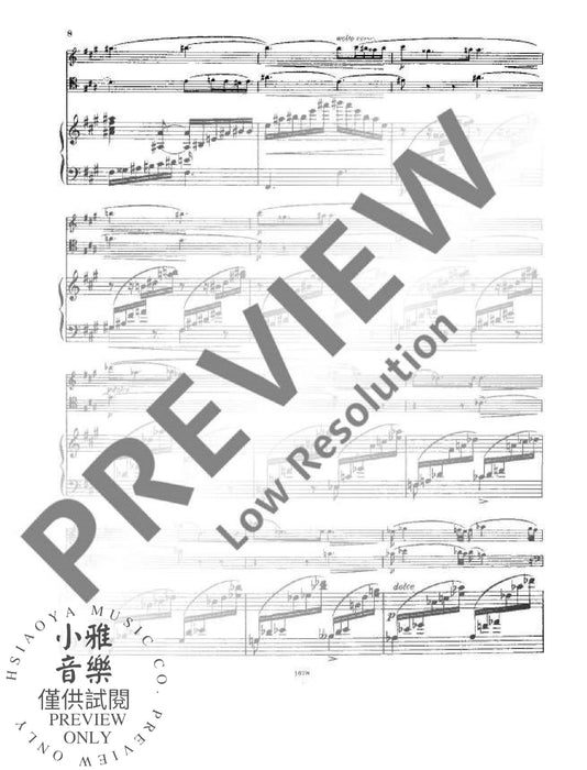 Piano Trio in F# Major op. 7 沃爾夫－菲拉利 鋼琴三重奏大調 | 小雅音樂 Hsiaoya Music